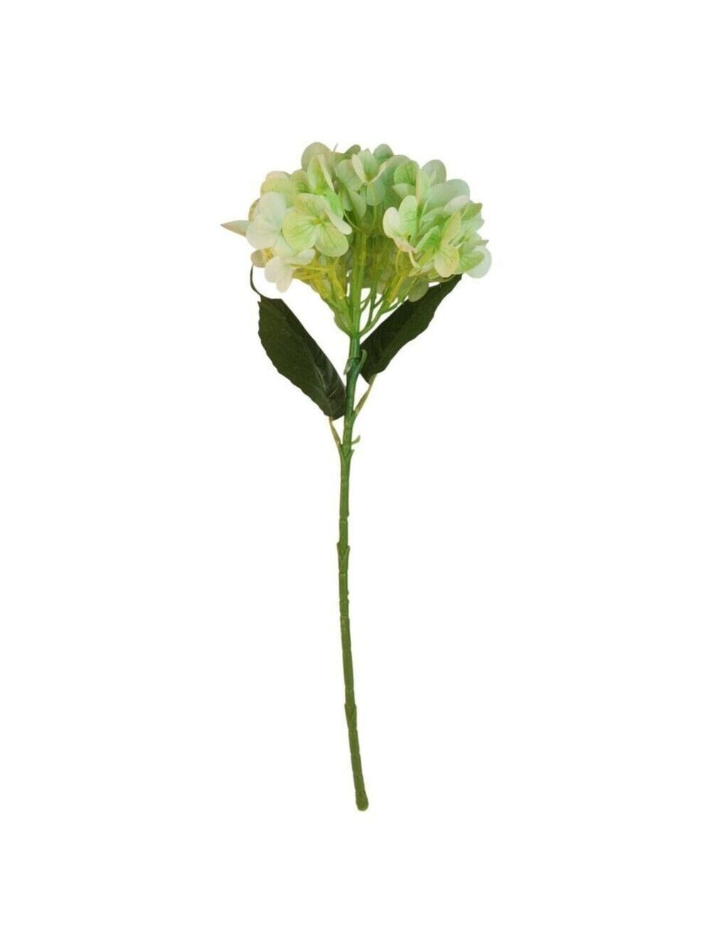 Light Green Hydrangea Stem Artificial Silk Flower Spring Wedding Decor